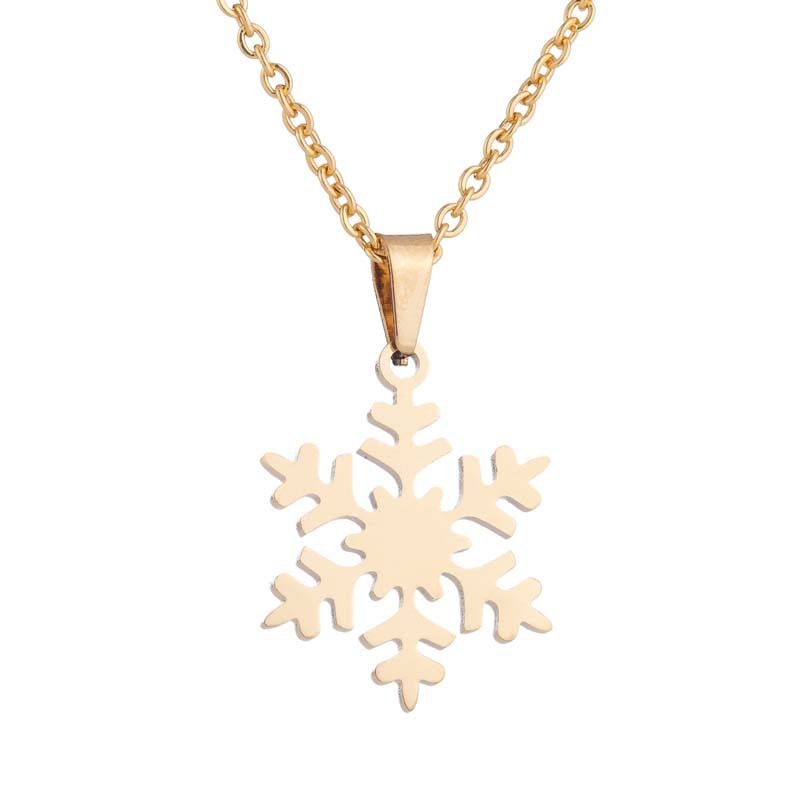 Snowflake necklace