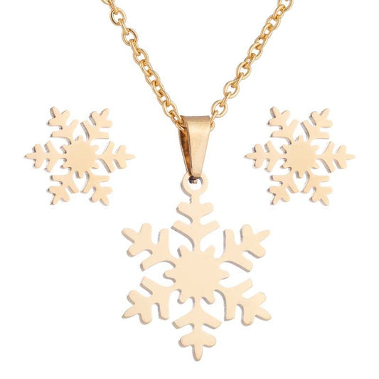 Snowflake necklace