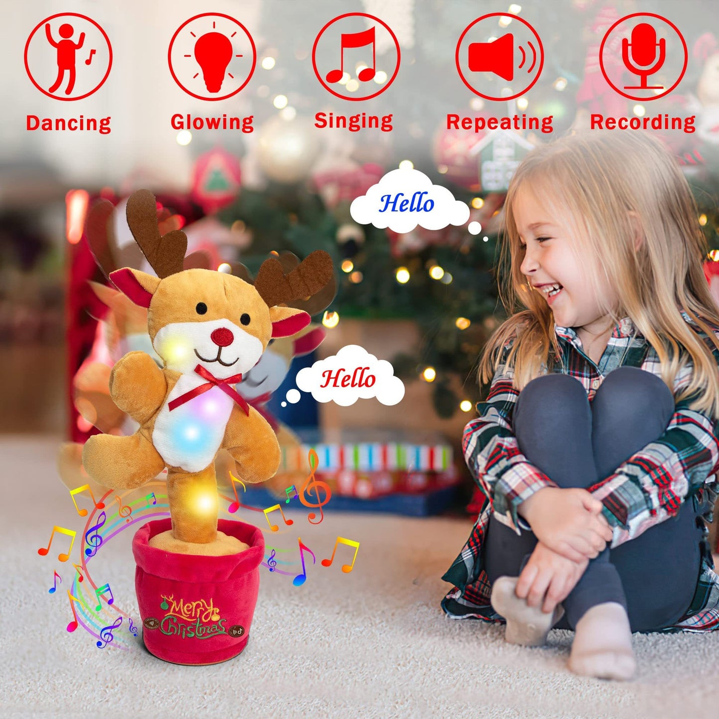 Dancing And Singing Christmas Toys