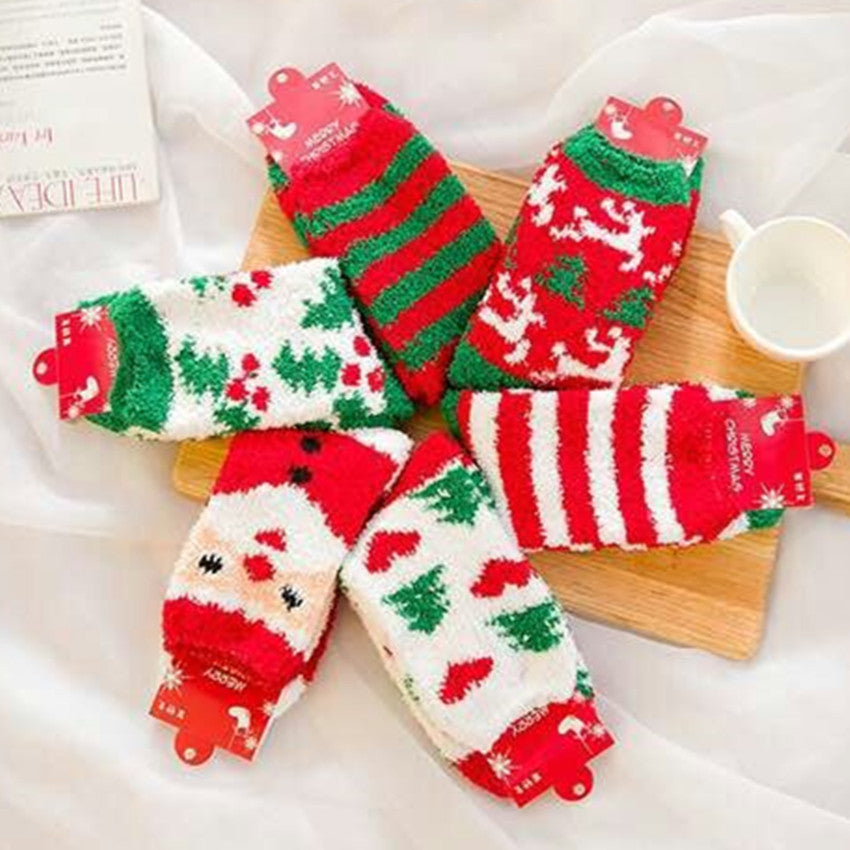 Christmas Comfy Fleece Socks