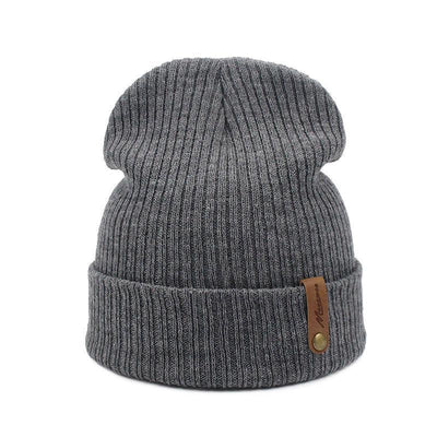 Autumn And Winter Sleeve Wool Beanie