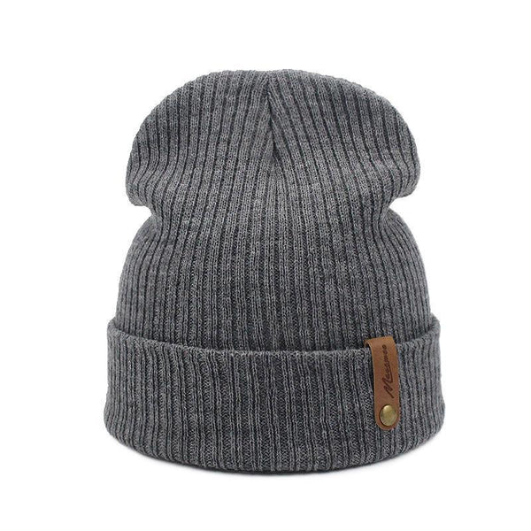 Autumn And Winter Sleeve Wool Beanie
