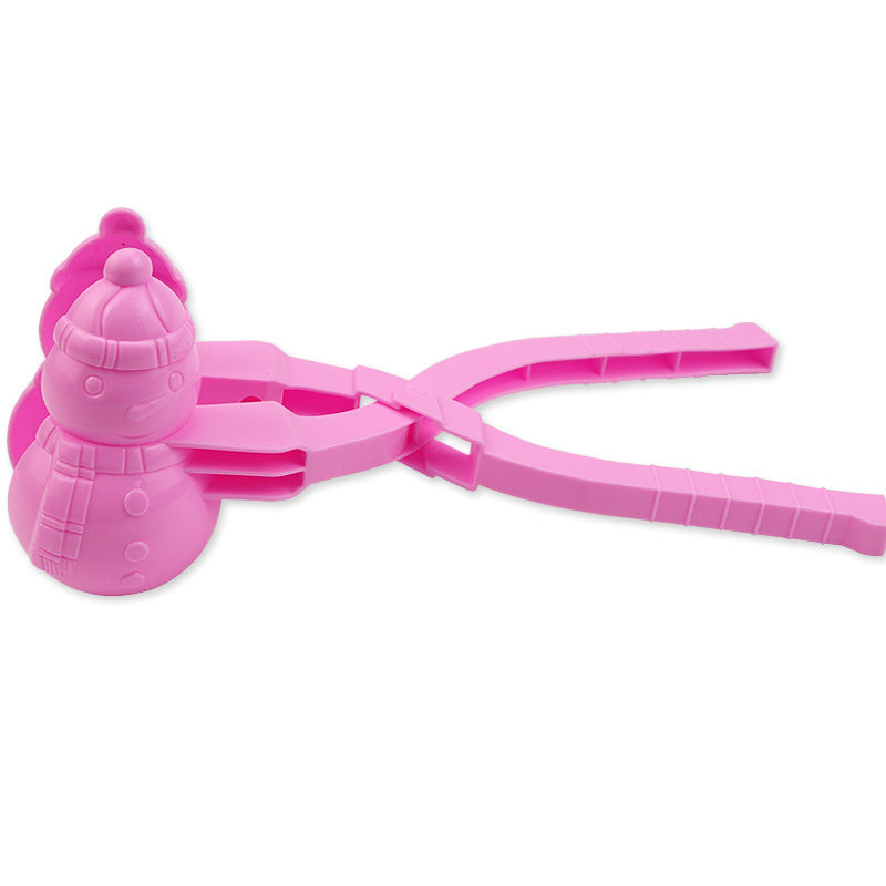 Snowman snow scooper