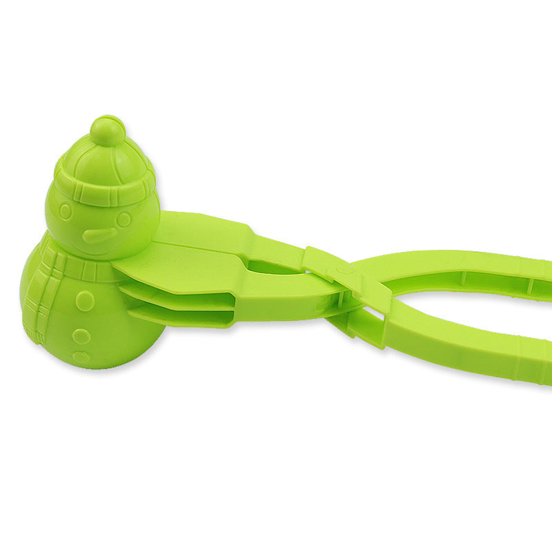Snowman snow scooper