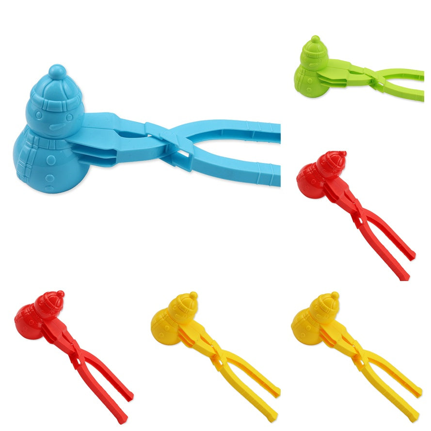 Snowman snow scooper