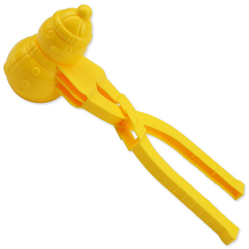 Snowman snow scooper